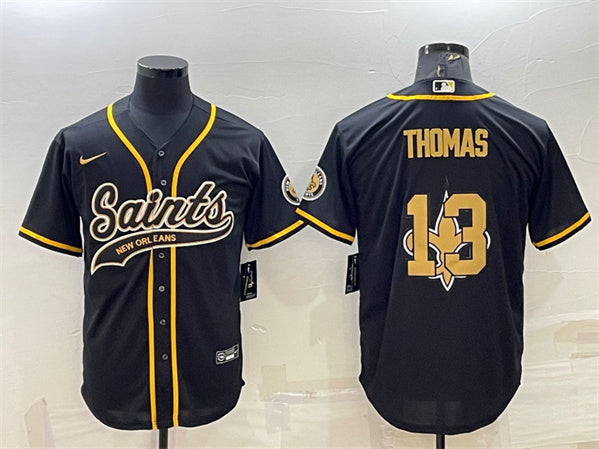 Michael Thomas New Orleans Saints black jersey