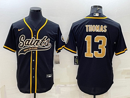 Michael Thomas New Orleans Saints black jersey