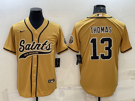 Michael Thomas New Orleans Saints gold jersey