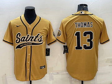 Michael Thomas New Orleans Saints gold jersey