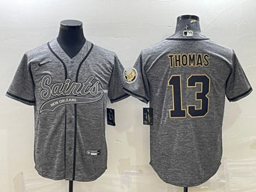 Michael Thomas New Orleans Saints gray jersey