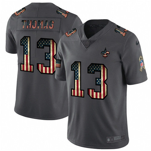 Michael Thomas New Orleans Saints grey Salute To Service jersey