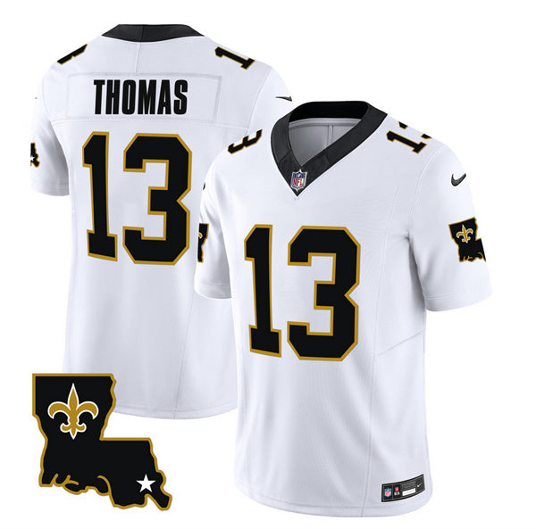 Michael Thomas New Orleans Saints white FUSE jersey