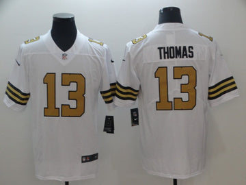 Michael Thomas New Orleans Saints white jersey