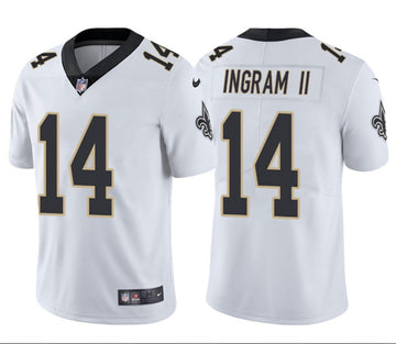 Mark Ingram II New Orleans Saints white jersey