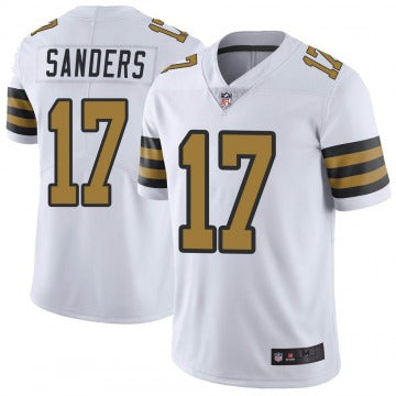Emmanuel Sanders New Orleans Saints white Color Rush jersey