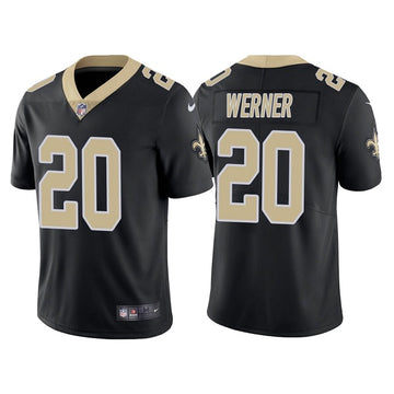 Pete Werner New Orleans Saints black jersey