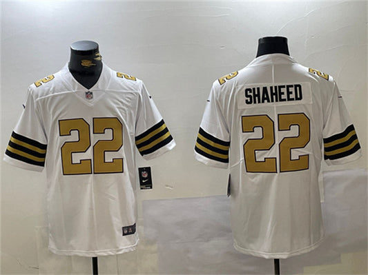 New Orleans Saints #22 Rashid Shaheed White Jersey