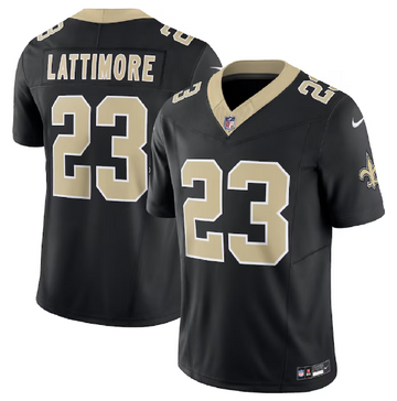Marshon Lattimore New Orleans Saints black FUSE jersey