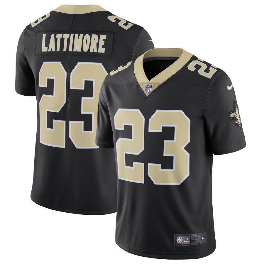 Marshon Lattimore New Orleans Saints black jersey