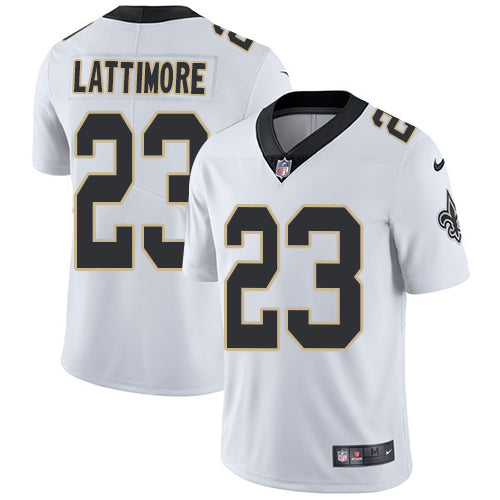 Marshon Lattimore New Orleans Saints white jersey