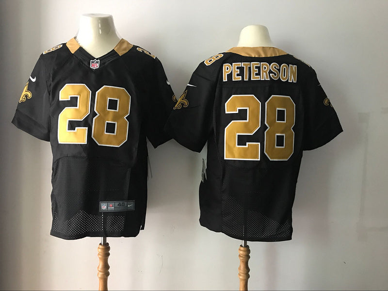Adrian Peterson New Orleans Saints black Elite jersey