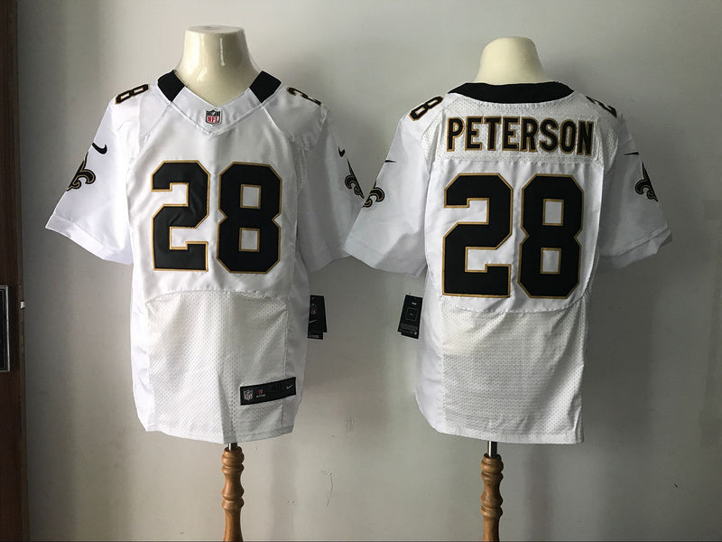 Adrian Peterson New Orleans Saints white Elite jersey