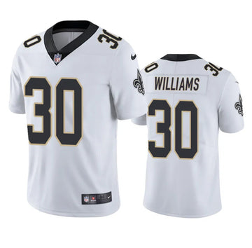 Jamaal Williams New Orleans Saints white jersey