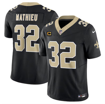 Tyrann Mathieu New Orleans Saints black FUSE jersey