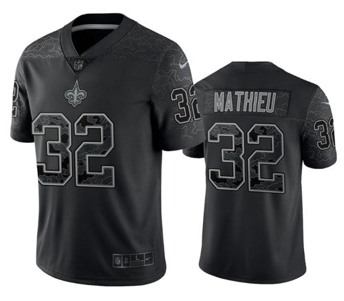 Tyrann Mathieu New Orleans Saints black jersey