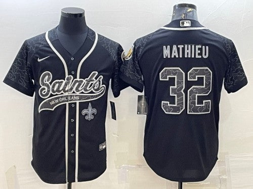 Tyrann Mathieu New Orleans Saints black jersey