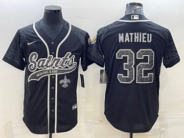 Tyrann Mathieu New Orleans Saints black jersey