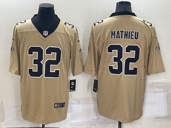 Tyrann Mathieu New Orleans Saints gold Inverted Legend jersey