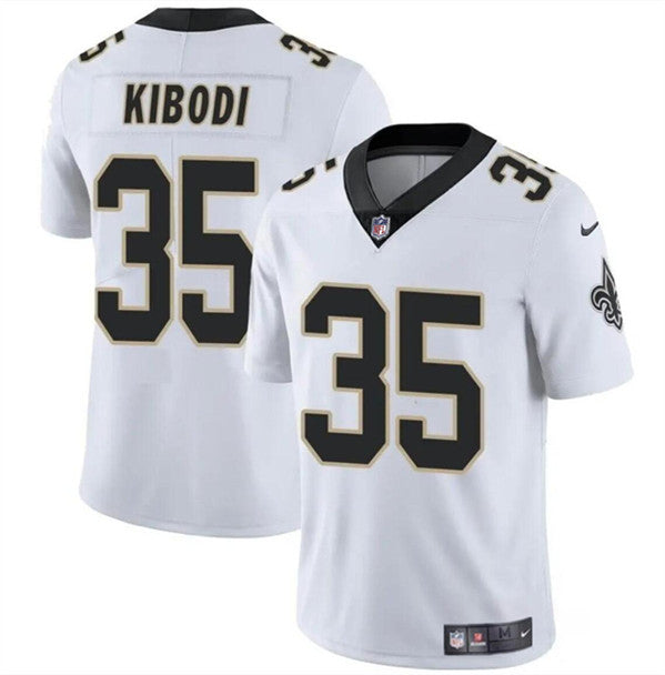 New Orleans Saints #35 Jacob Kibodi White Jersey