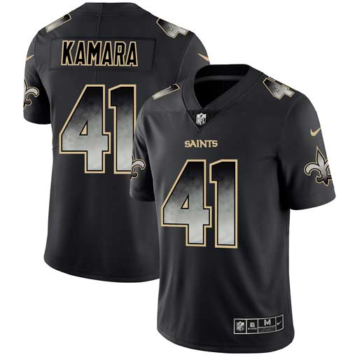 Alvin Kamara New Orleans Saints black Fashion jersey