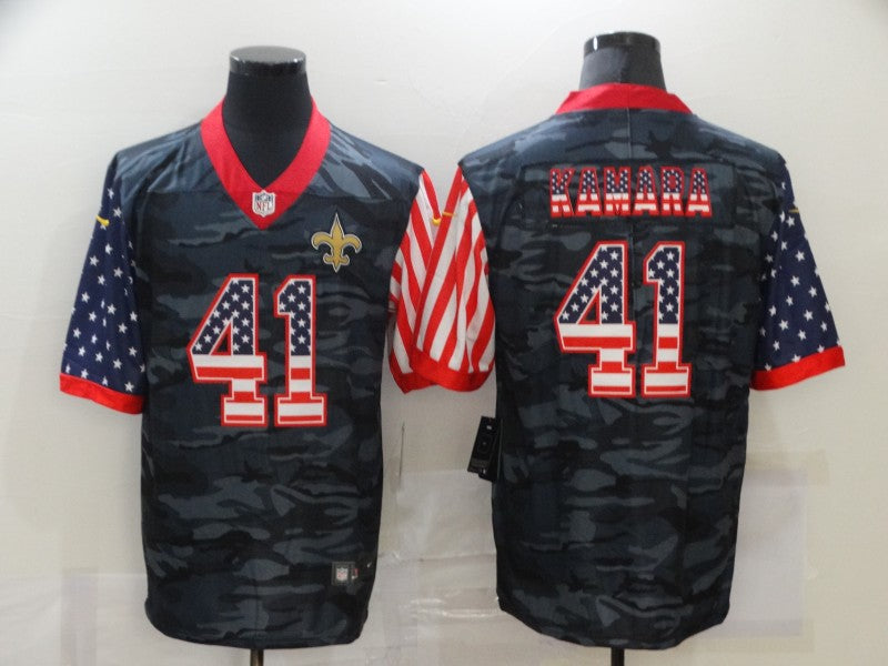 Alvin Kamara New Orleans Saints camo Camo jersey