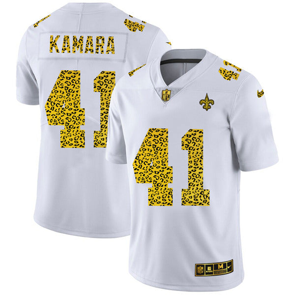 Alvin Kamara New Orleans Saints white Fashion jersey