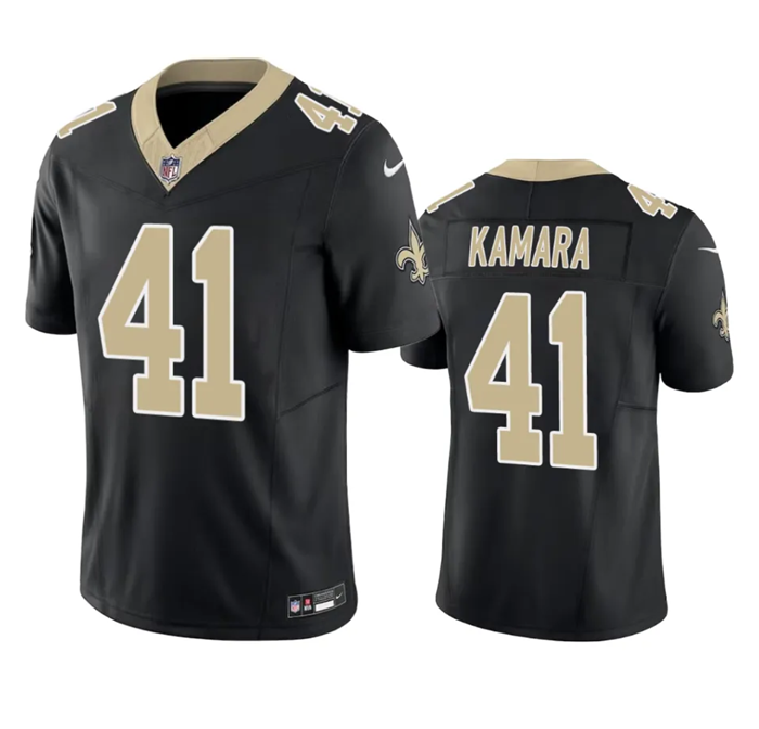 Alvin Kamara New Orleans Saints black FUSE jersey