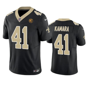 Alvin Kamara New Orleans Saints black FUSE jersey