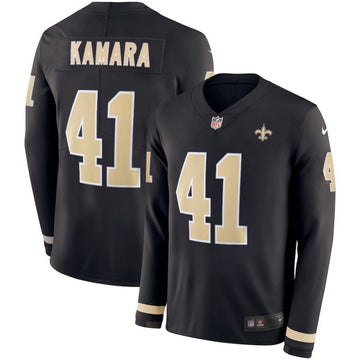 Alvin Kamara New Orleans Saints black jersey