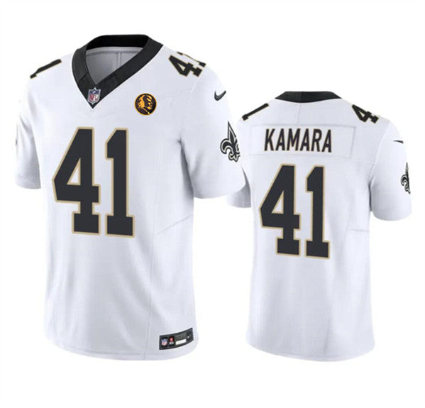 Alvin Kamara New Orleans Saints white FUSE jersey