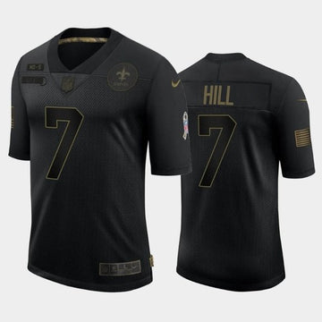 Taysom Hill New Orleans Saints black Salute To Service jersey