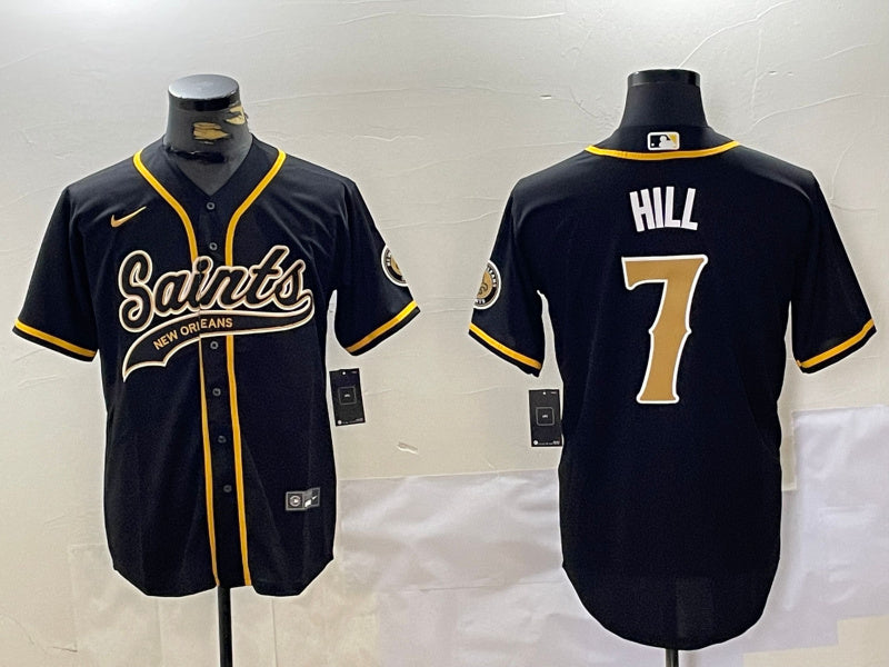 Taysom Hill New Orleans Saints black jersey