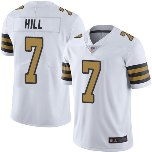 Taysom Hill New Orleans Saints white jersey