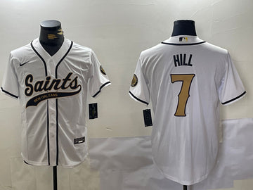 Taysom Hill New Orleans Saints white jersey