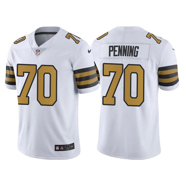 Trevor Penning New Orleans Saints white Color Rush jersey