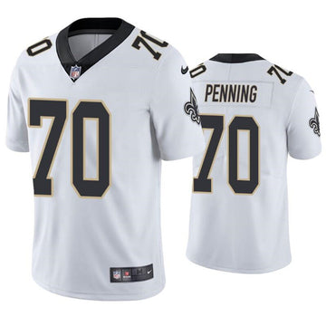Trevor Penning New Orleans Saints white jersey