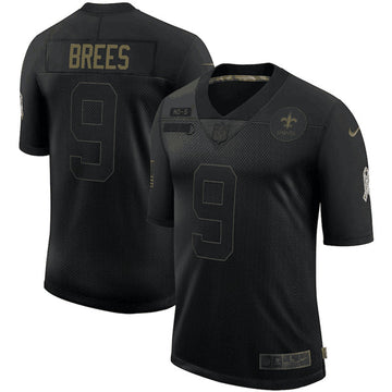 Drew Brees New Orleans Saints black Salute To Service jersey