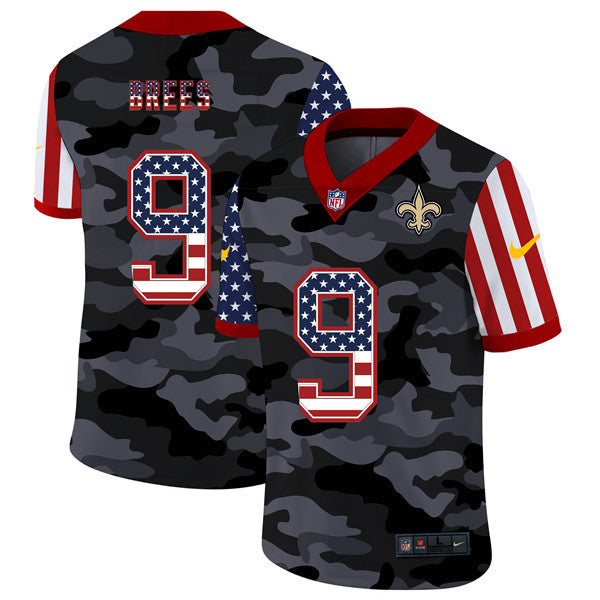 Drew Brees New Orleans Saints camo Camo jersey
