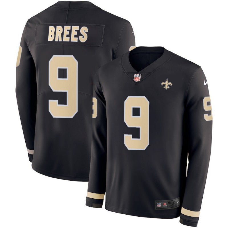 Drew Brees New Orleans Saints black jersey
