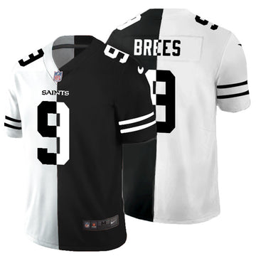 Drew Brees New Orleans Saints black Split jersey