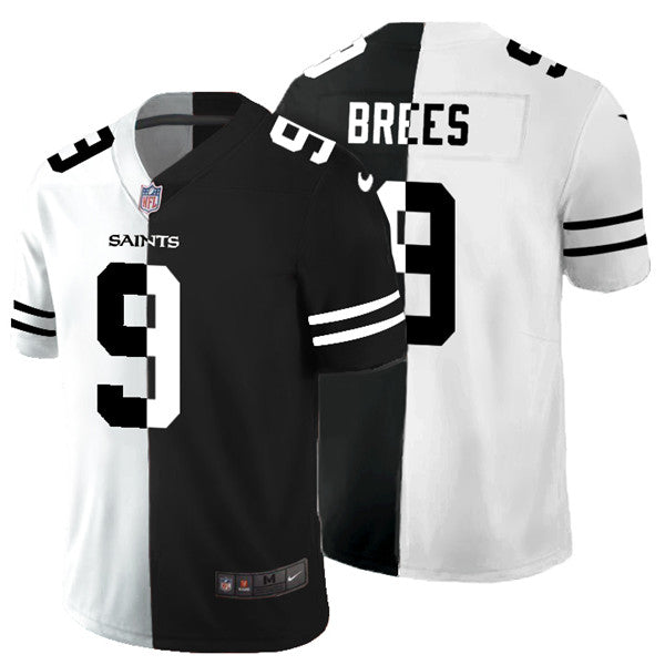 Drew Brees New Orleans Saints black Split jersey