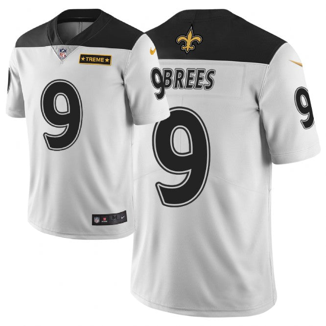 Drew Brees New Orleans Saints white City Edition jersey