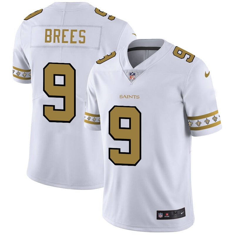 Drew Brees New Orleans Saints white jersey