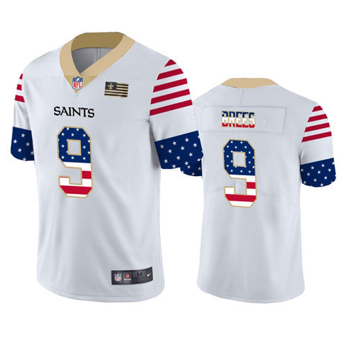 Drew Brees New Orleans Saints white Fashion jersey