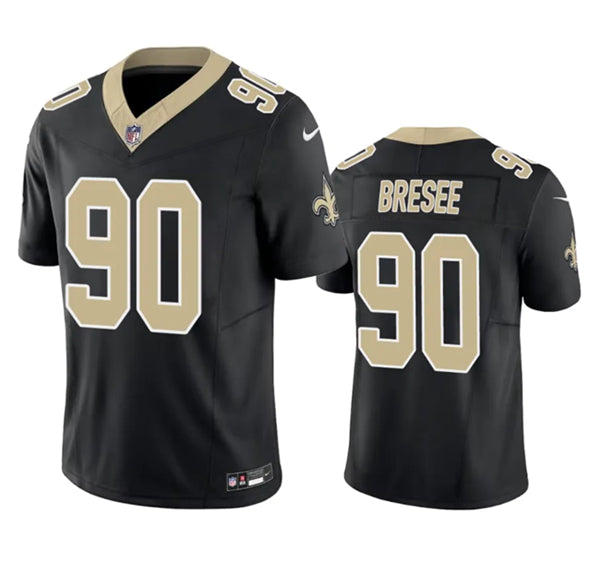 Bryan Bresee New Orleans Saints black FUSE jersey