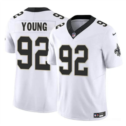 New Orleans Saints #92 Chase Young White 2023 FUSE Jersey