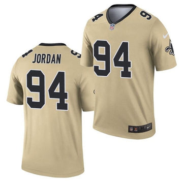 Cameron Jordan New Orleans Saints gold Inverted Legend jersey