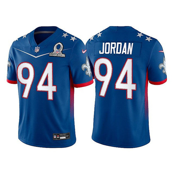 Cameron Jordan New Orleans Saints royal jersey
