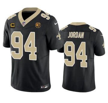 Cameron Jordan New Orleans Saints black FUSE jersey